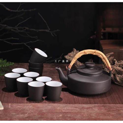 紫砂茶壶号容量1300ml餐厅茶楼酒店宴席功夫汤壶提