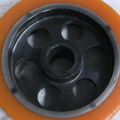 输氨送线立体车库驱脚动286轮智能车库升降驱动轮轮轴承包胶聚酯