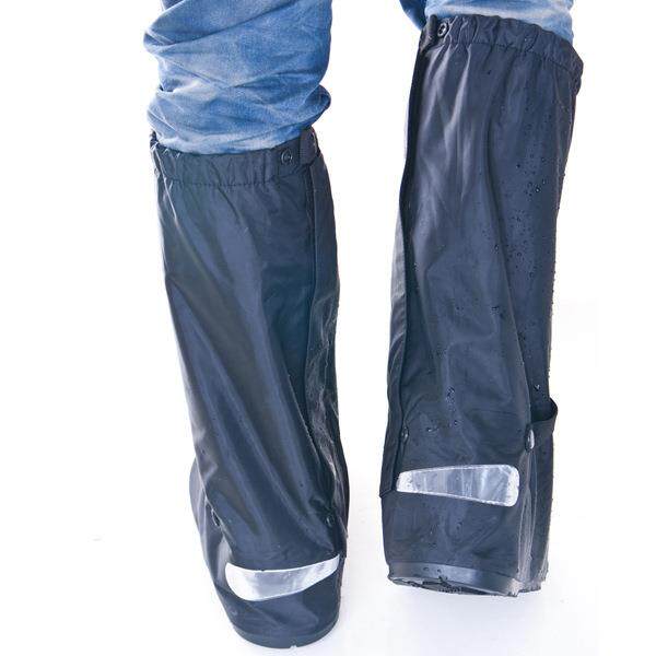 直销新款雨易思牛津布高档防水鞋套高筒加厚底防滑防雨鞋套男女防