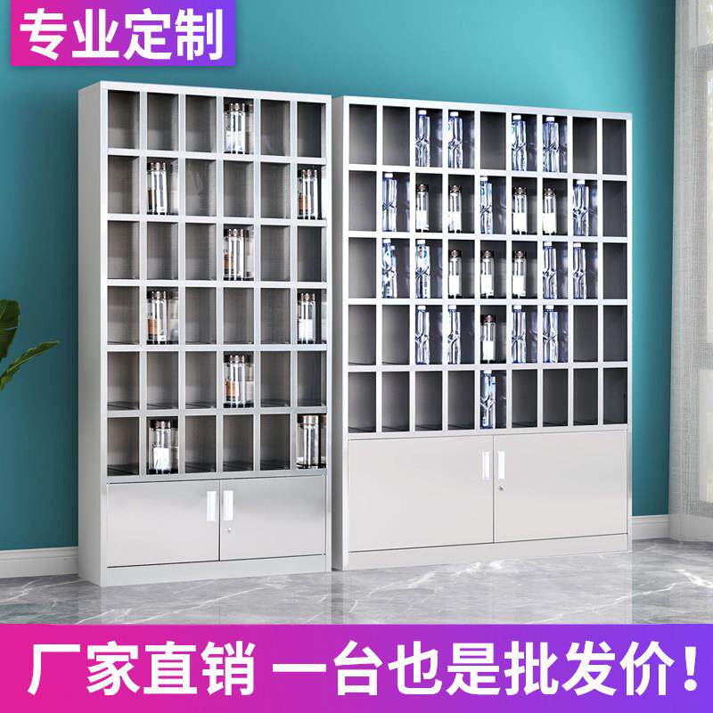 不锈钢员工水杯柜更衣柜工厂水杯架车间茶杯柜多门柜收纳柜茶杯架