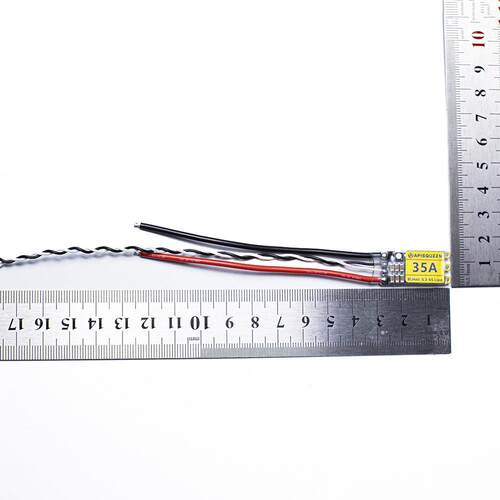 APISQUEEN 双向6S 24V 35A 45A无刷调速器电调用于水下推进器ROV