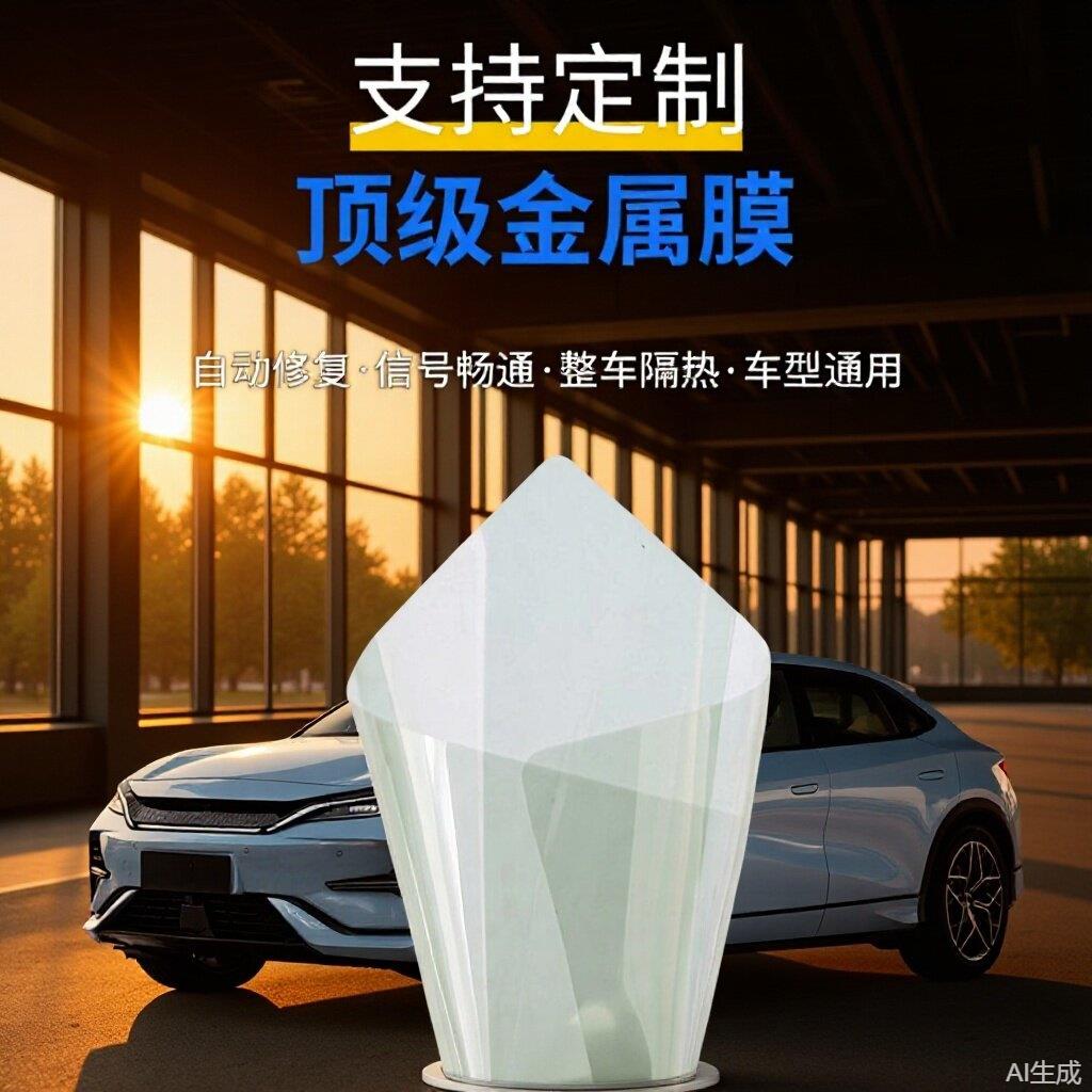 三银帝王紫高隔热汽车金属膜防偷窥防晒玻璃贴膜太阳膜车窗车用
