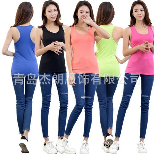 Vest, women's camisole, women's word base shirt, small