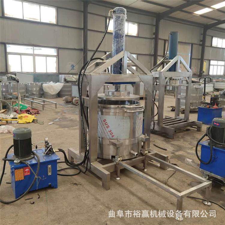 果汁酒酿制压榨商用挤压脱水机大型不锈钢压榨机