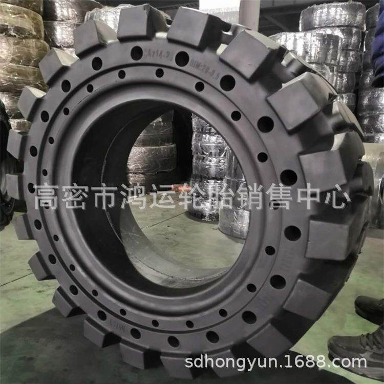 高空作业机平台车轮胎31x10-20 33x12/12.5/36*14-20叉车实心轮胎