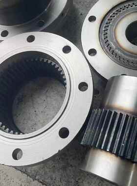 钢现货GIIC鼓形齿联轴器轮2齿06轧设备弹性柱LPXP销齿联轴器