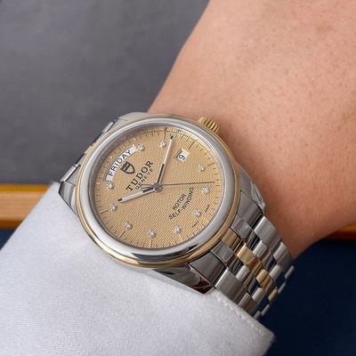 一口价 公价34600[9.8新]帝舵自动机械手腕表男56003-68063