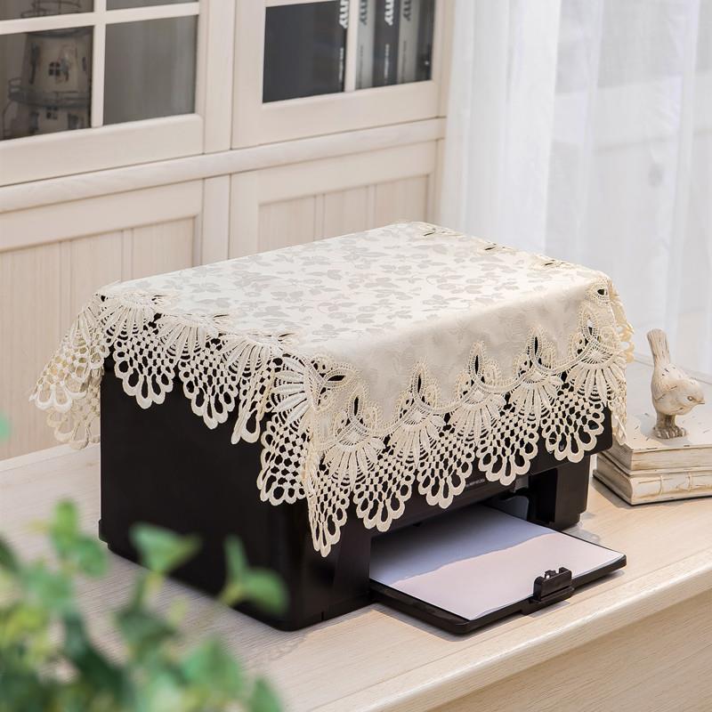 印表机办公传真机咖啡机电脑净化器盖巾防尘罩茶具茶杯台灯布盖布