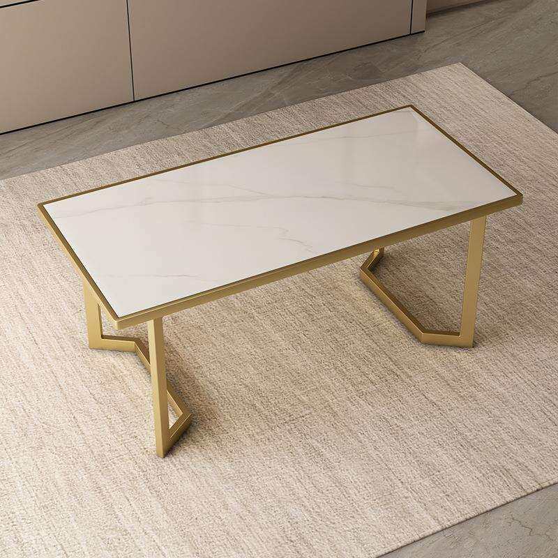 内嵌瓷砖桌腿支架岩板桌子腿餐桌架烤漆茶桌金属底座大理石餐台脚