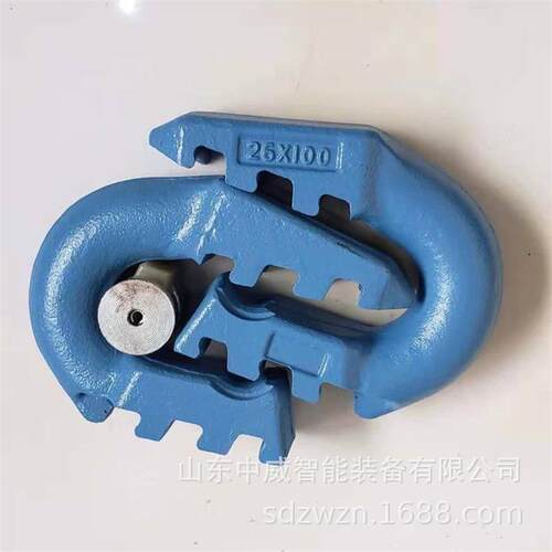 现货B/C级高强度接链链环锯齿环 30*平108用圆环用扁矿接30×108