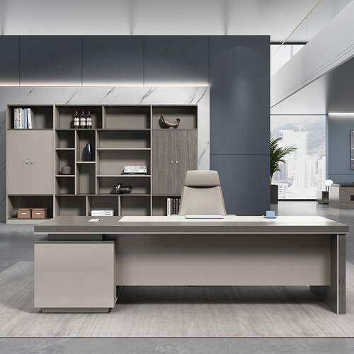 简约现代老K601板桌公桌椅合主管经理办公家具时桌尚总裁组桌办大