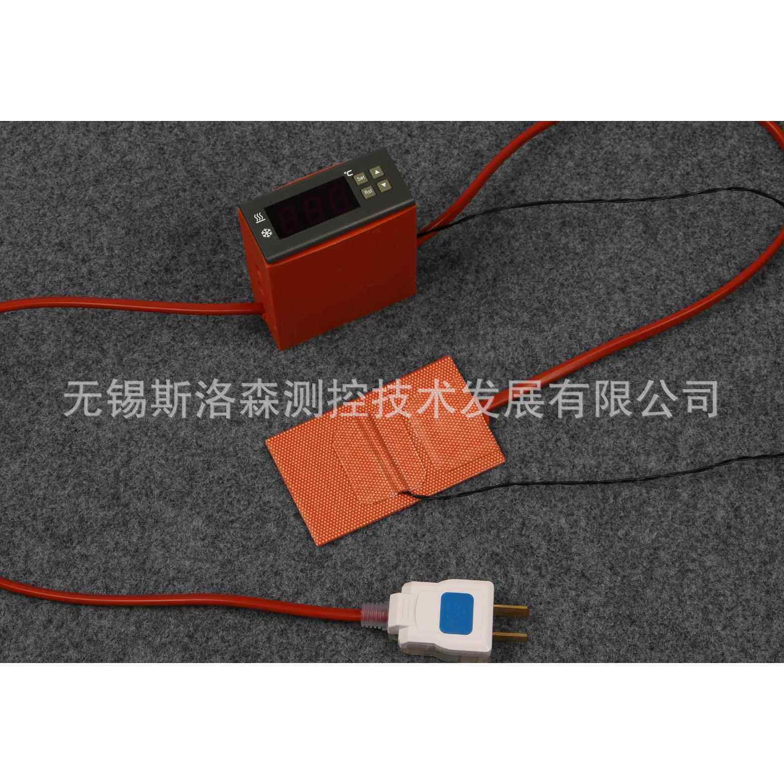 硅胶加热板带温控硅橡胶加热板硅橡胶加热片发热片恒温加热带