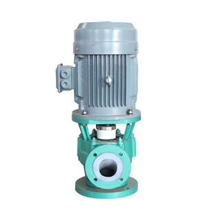 江南80GBF-80立式化工离心泵 灰硫石膏排出泵 耐酸氟塑料管道泵