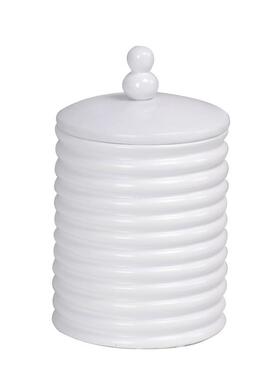 现代简约欧式螺文层叠黑色首饰盒收纳盒摆件样板房软装饰品储物罐