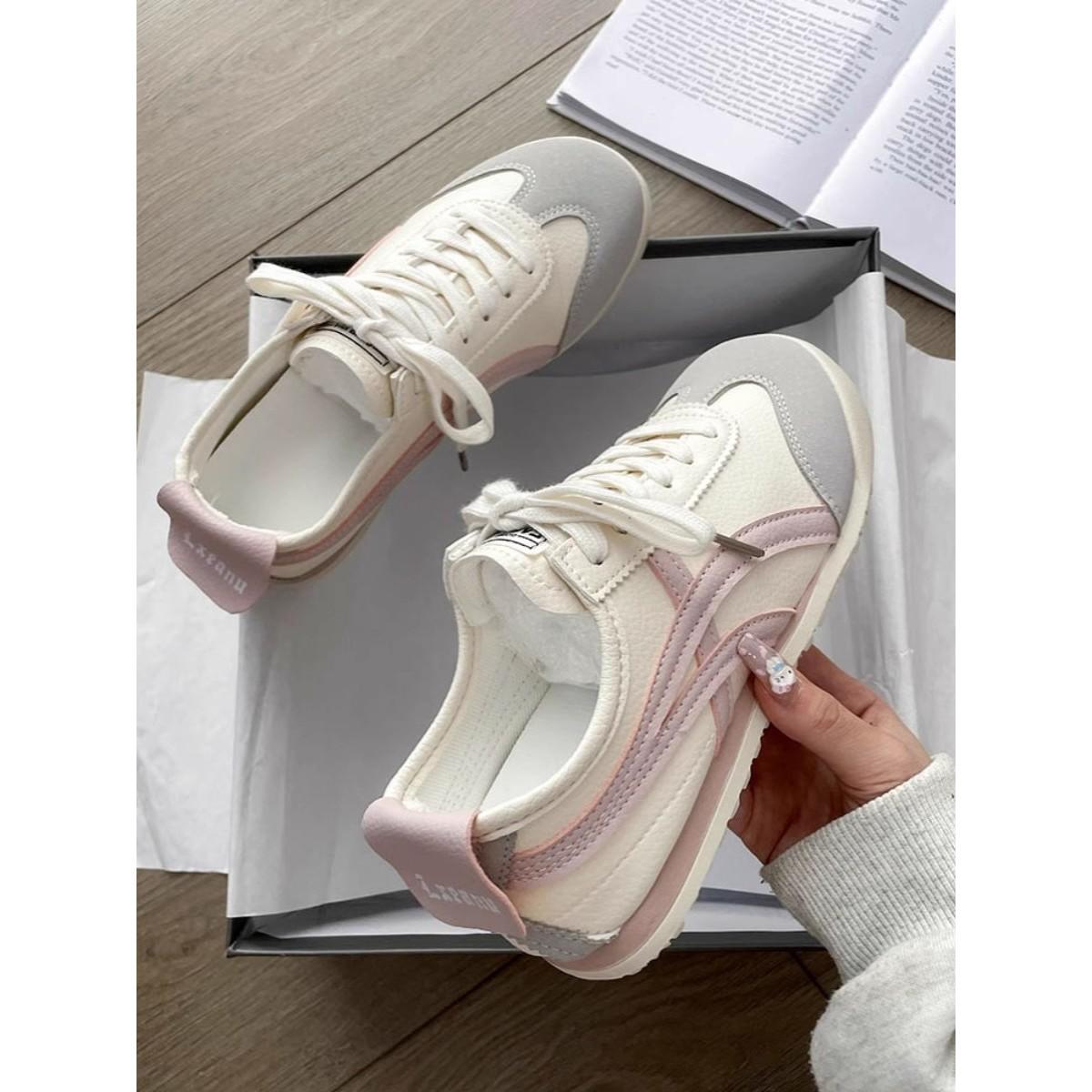 休闲鞋运动鞋系带小白韩版老爹鞋