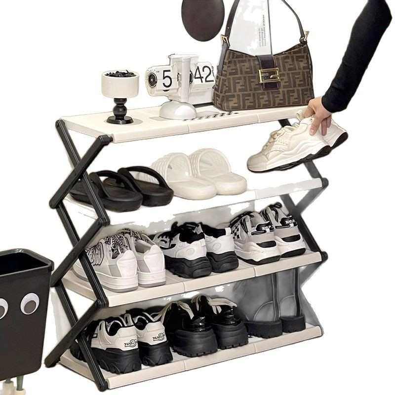 鞋架家用多层可折叠入户门口玄关简易鞋子收纳架省空间置物架鞋柜,收纳整理,整理架/置物架/收纳架,淘宝优惠券,粉丝福利购,淘宝优惠卷