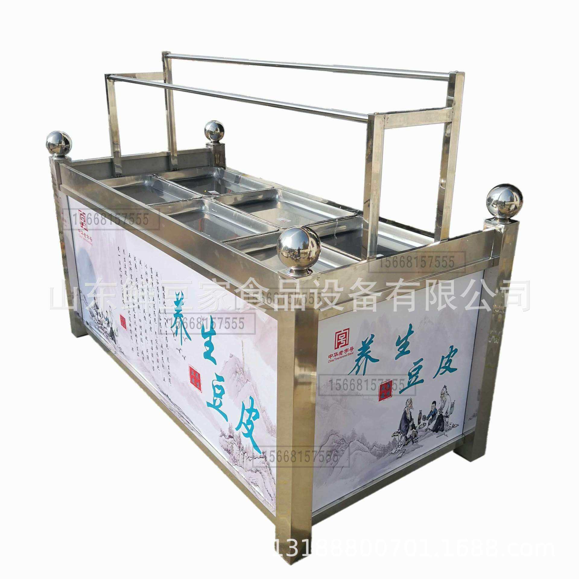 河北饭店豆皮机手工豆油皮机养生腐竹油皮机器4/6盒油豆皮设备