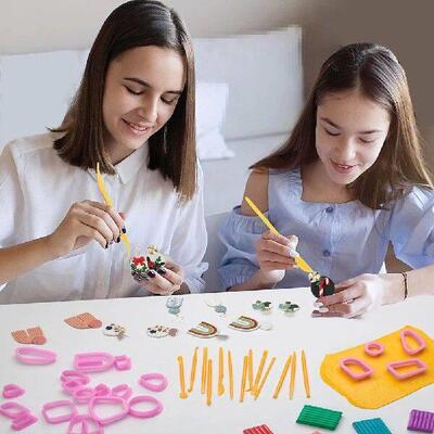 24 Colors Polymer Clay Oven Bake Modeling Clay DIY Art