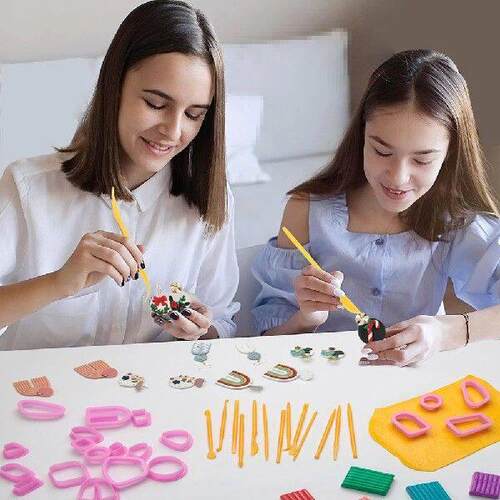 24 Colors Polymer Clay Oven Bake Modeling Clay DIY Art