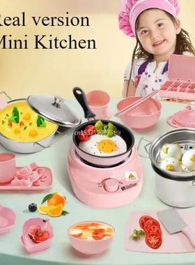Funny Kitchen Toys Girl Can Cook Mini Kitchen Items Real C
