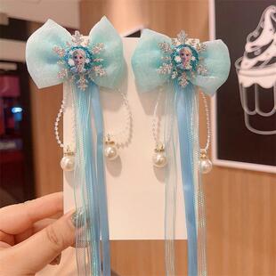 Princess hair accessory bow clip set hair clip发夹