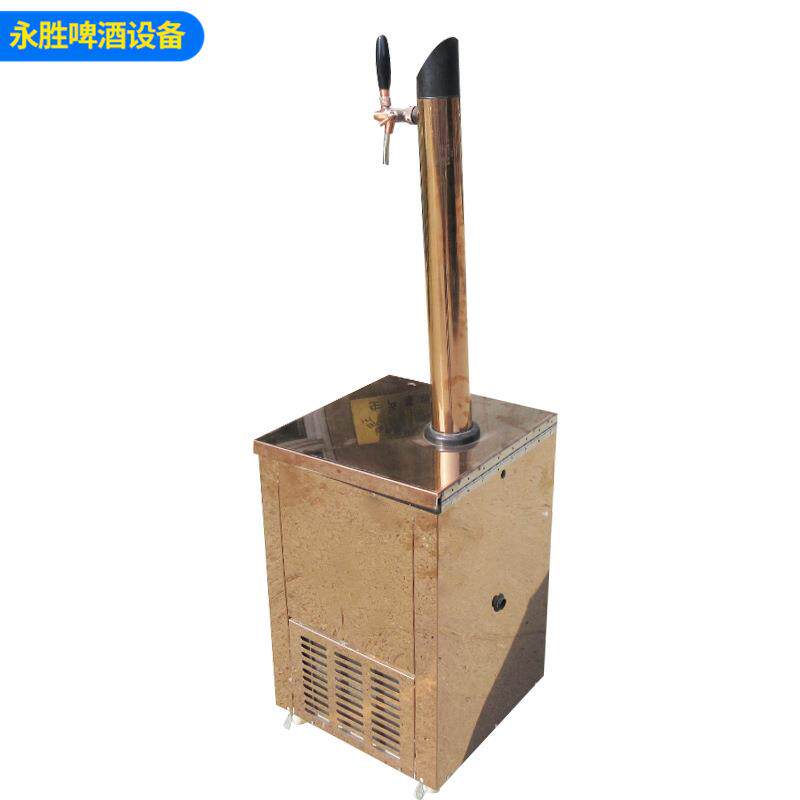 单不工锈钢立式扎啤HMI机头制双头加商用全自动啤酒冷机