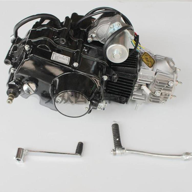 DIY自制摩托车上置式发动机 越野车小猴子汽油机 改装配件弯梁车