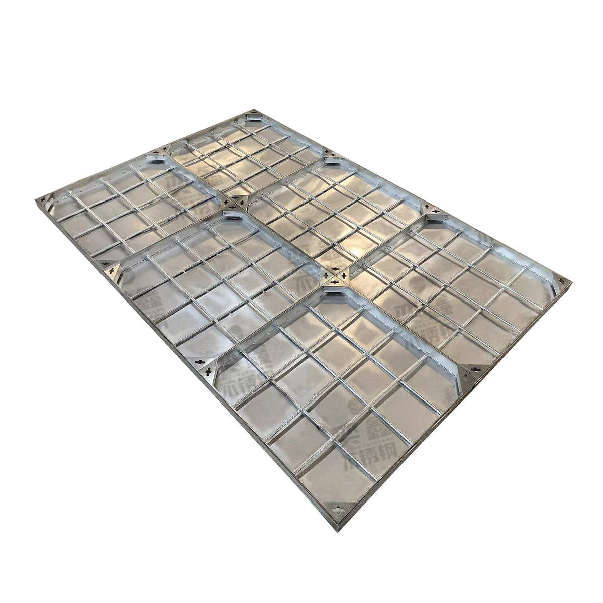 不锈钢隐形井盖方形圆形异型井盖定制下沉式铺砖井盖板小区市政用