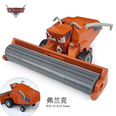 弗兰克收割机汽车总动员合金车模型板牙闪电麦昆小赛车王男孩玩具