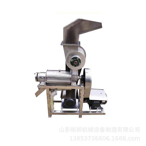 大型苹果西瓜汁压榨机果汁不锈钢水果榨汁机刺梨油柑椰子榨汁机