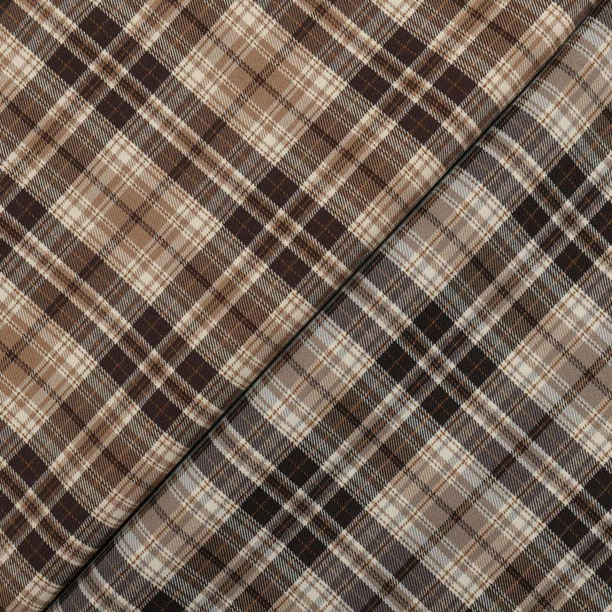 TR色织斜纹格子布发饰复古西装连衣A字短裙箱包鞋帽发饰装饰面料