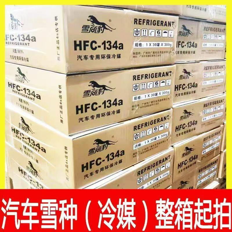 R134a冷媒加氟环保雪种汽车空调制冷剂车用冷媒氟利昂冰种