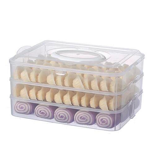 保鲜盒大号饺子冰箱桌面收纳盒
