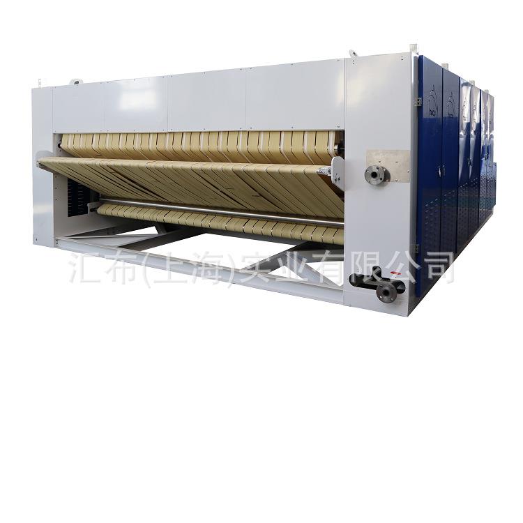 高四工位展布机速六堆GYZ3300-辊烫平机3米3与高速叠机码机水洗厂