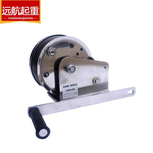 304带自锁不锈钢手摇绞盘紧线器卷扬机手摇绞车1200磅1800磅