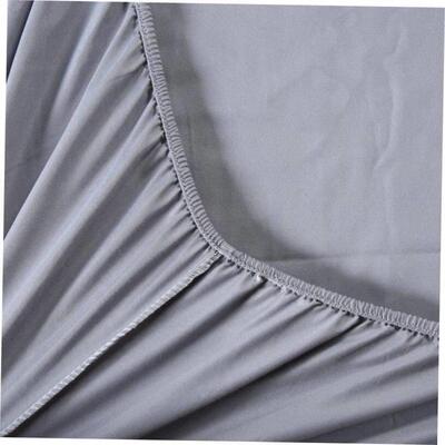 Soft Fitted sheet With Elastic Band solid Bed Sheet Cover-Wr