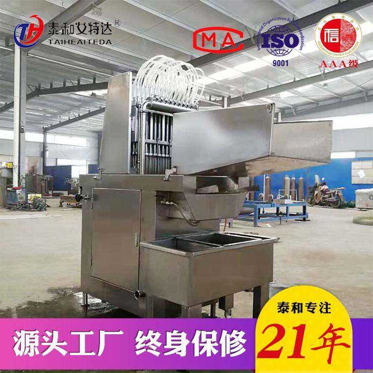 诸城泰和全自动盐水注射机 大鹅盐水注射机 鸡肉盐水注射机