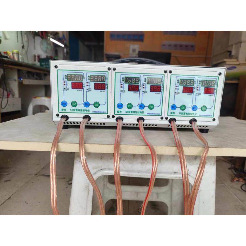 6路放电蓄电池容量检测仪 电池测试仪 6V8V12V14V16V放电测试仪