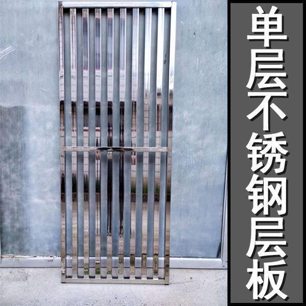 不锈钢花架横板层板置物架铁艺室内户外阳台车库使用加厚耐用承