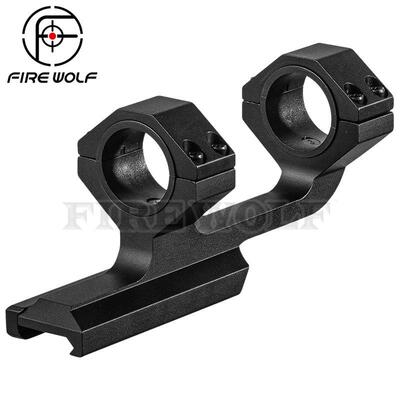 Firewolf 新款41098高品质连体后延瞄夹25/30MM 5140水平连体支架