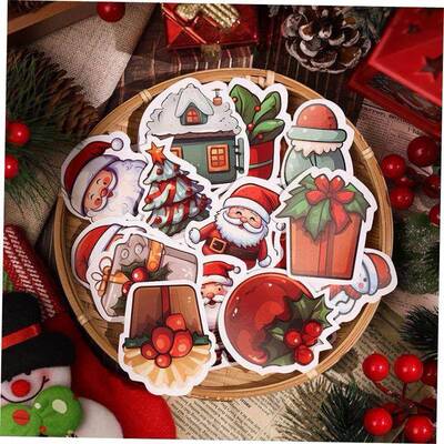 Christmas Sticker Pack Adhesive stickers Waterproof sticker