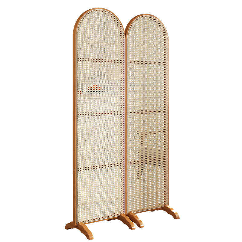 复古藤编屏风隔断小户型家用客厅可折叠遮挡入户玄关简约杂志书架,住宅家具,庭院屏风,淘宝优惠券,粉丝福利购,淘宝优惠卷