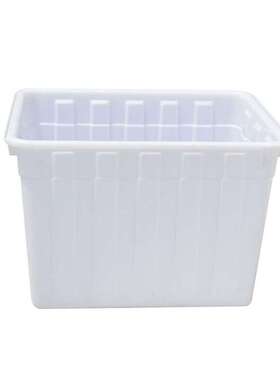 洛港400升注塑水箱长965宽745高665mm白色加厚塑料长方形牛筋水箱