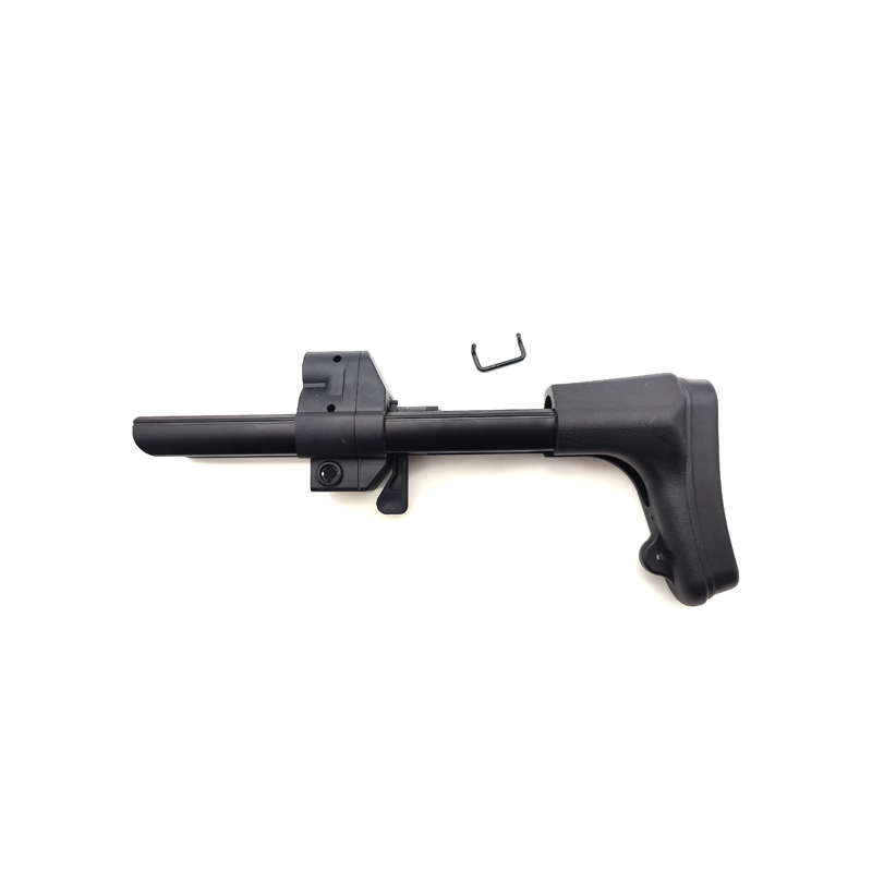 19代锦明mp5二三代原厂后托配件伸缩尾托插销新版尼龙mp5k