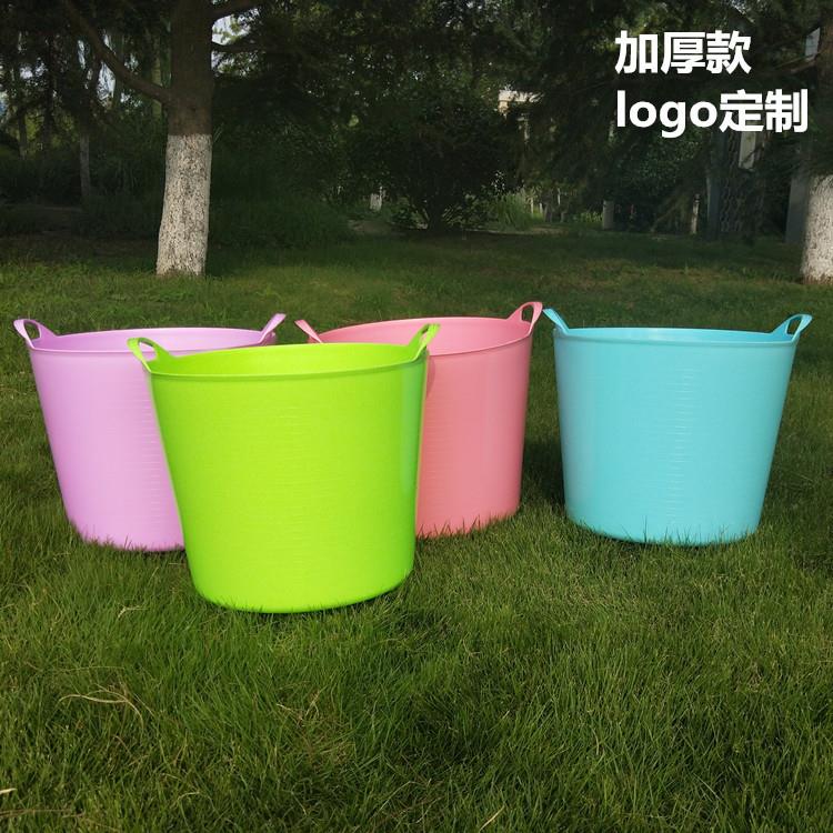 塑料儿童洗澡桶 大号加厚玩具杂物收纳桶 婴儿沐浴桶 宝宝泡澡桶