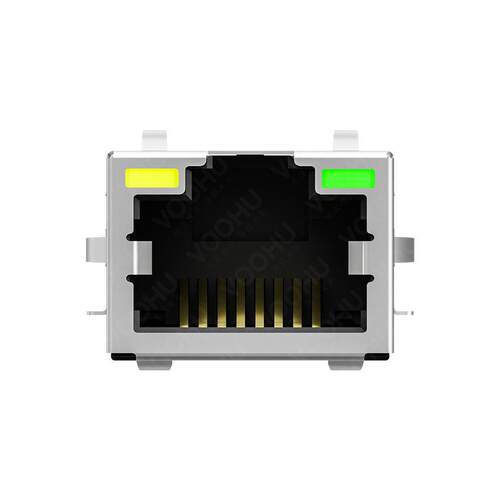 SYT211Q077DB1A7CBS057 口带千兆变压器沉板式RJ45座 网络接口