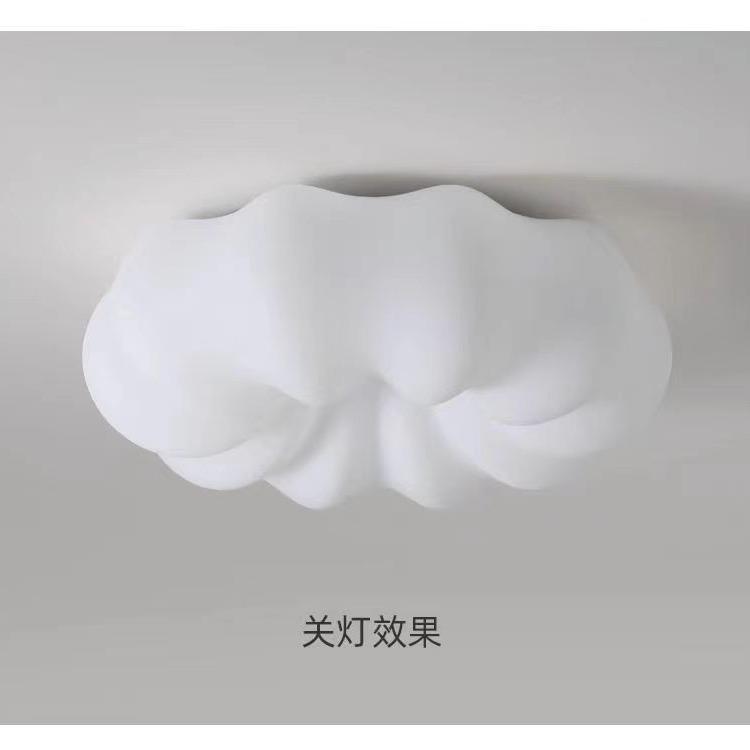 云朵吊灯室间南瓜中山灯具现代房简卧约奶油客厅风网红餐785厅书