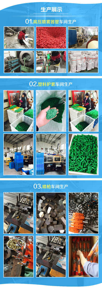 ПВХ труб 50m编织花色高压农用喷雾软管轻便耐高压自产自销制作