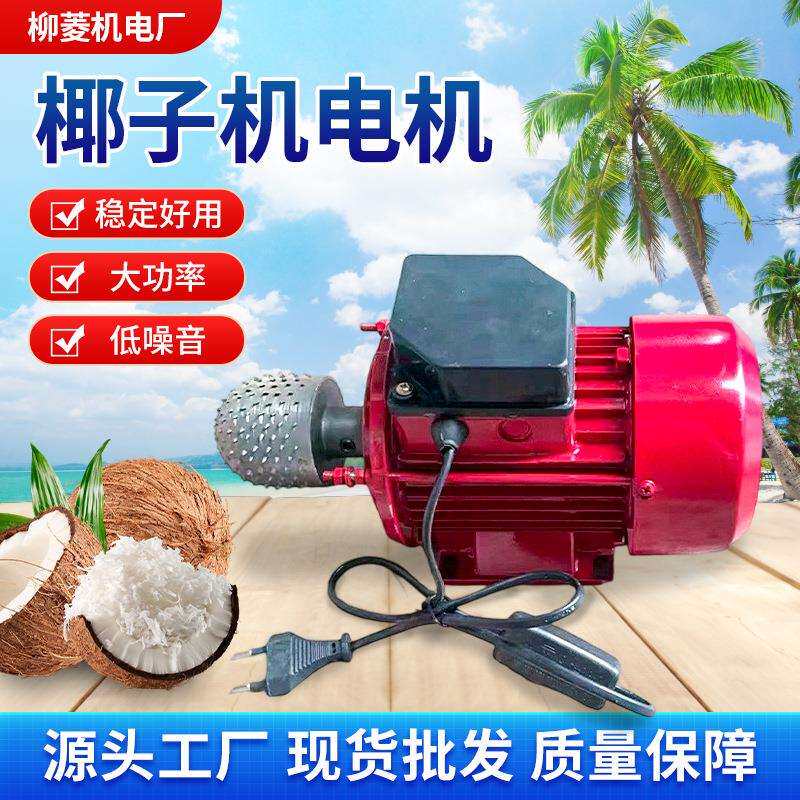 厂家供应椰子机电机商用椰子刨丝机电机便捷低噪音大功率电机现货