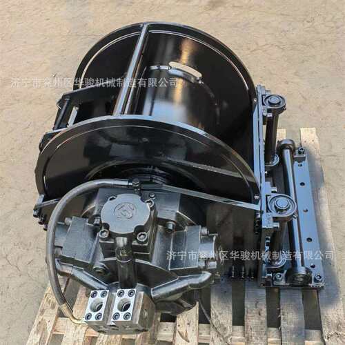 小液压卷扬机1511-1吨5吨型吊车船扬用盘低速提升设备液压绞卷机